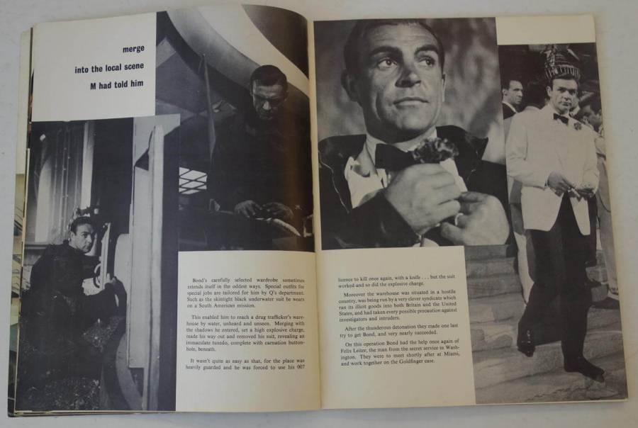 James Bond Film-Magazin originales britisches Filmmagazin